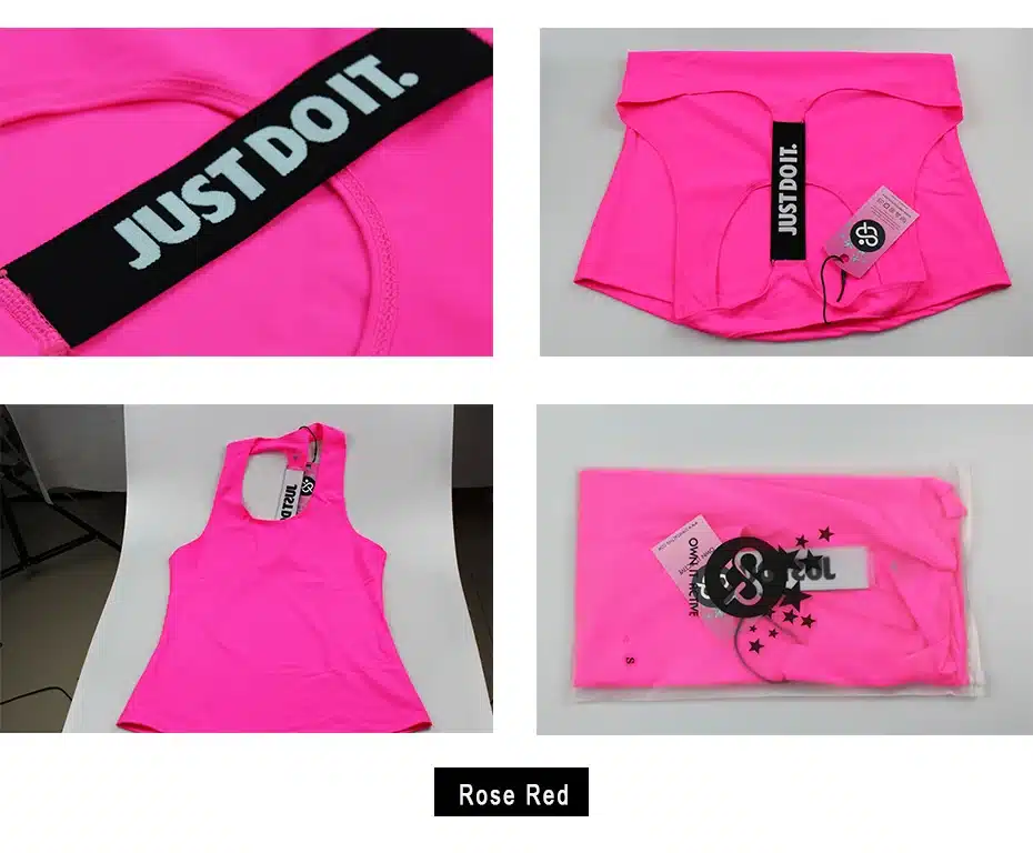 Women Gym Sports Vest Sleeveless Shirts Tank Tops Vest Fitness Running Clothes Tight Quick Dry Sport Tank Top Singlets P067 28
