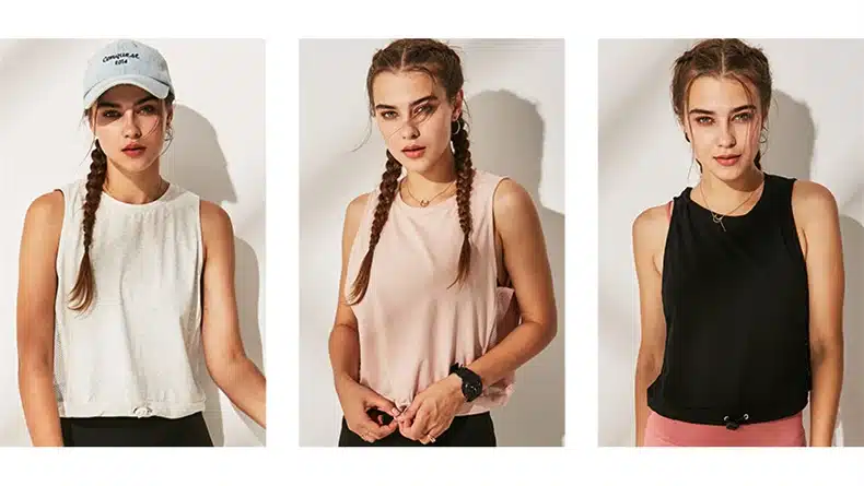 Women's Tank Workout Tops Sports Wear For Women Gym T-shirt Open Back Yoga Top Sport Blouses Woman Fitness Shirt Female Jersey 8