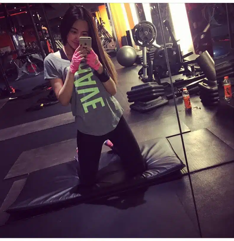 Gym Woman Tank Yoga Top Sport T Shirt For Fitness Workout Sports Wear Tops For Women Jersey Women's Clothing Female Sportswear 12
