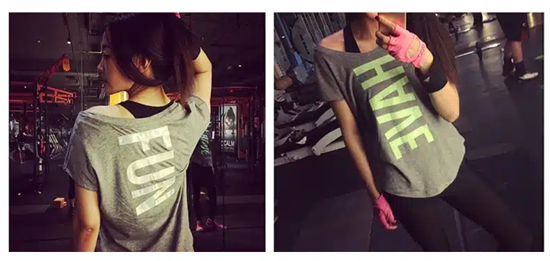 Gym Woman Tank Yoga Top Sport T Shirt For Fitness Workout Sports Wear Tops For Women Jersey Women's Clothing Female Sportswear 14