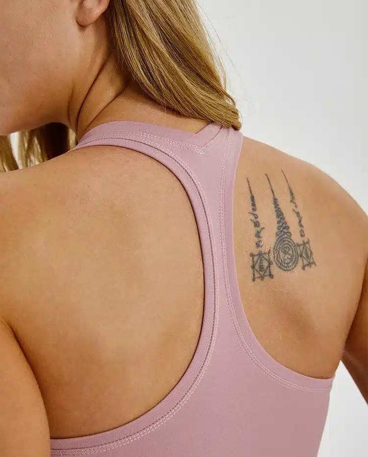 Colorvalue Plain Racerback Yoga Sport Vest Women Slim Fit Flexible Fitness Athletic Tank Tops Soft Nylon Gym Sleeveless Shirts 14