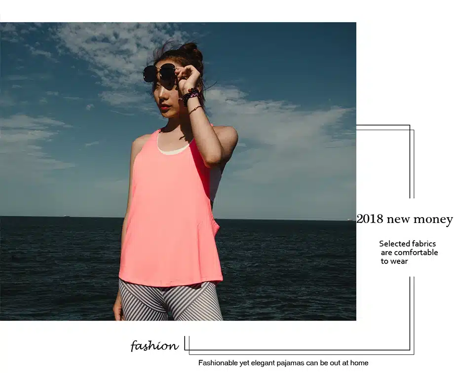 Sexy Women Vest Tank Tops Quick Dry Loose Fitness Sport Sleeveless Vest Running Training Movimiento Camiseta T-shirt P090 11