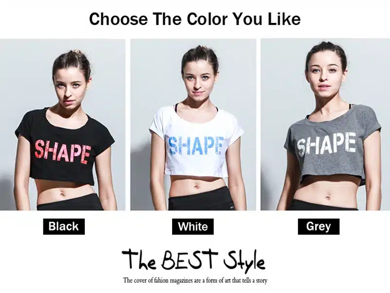 Sport T Shirt Women Sport Top Short Sleeve Yoga Shirt Fitness Women Crop Top Workout Jogging Running T-shirt Tank Top Sportswear 15