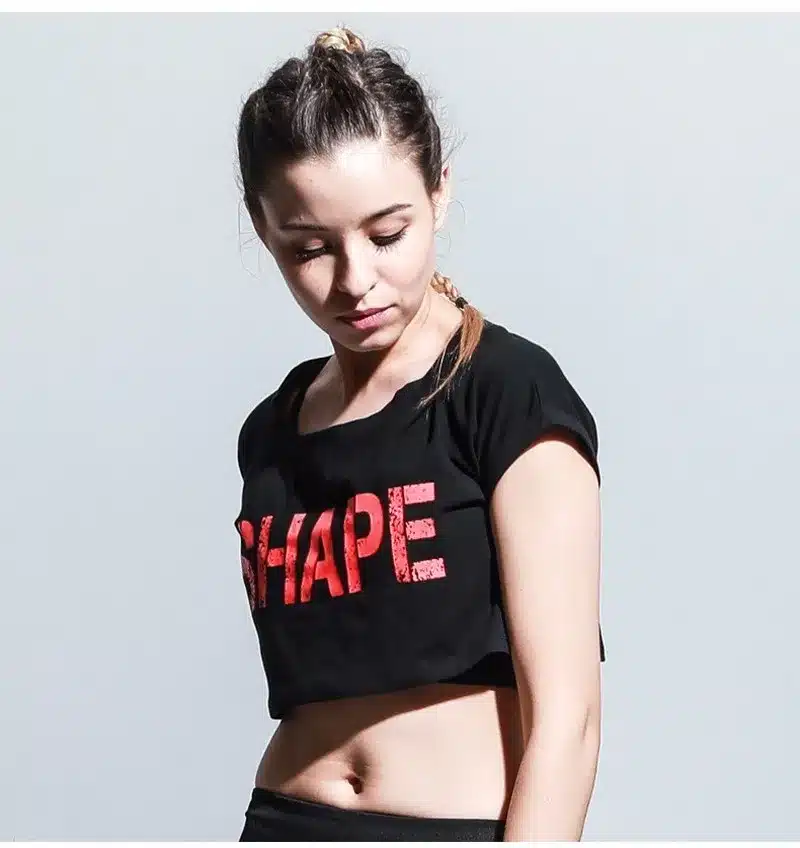 Sport T Shirt Women Sport Top Short Sleeve Yoga Shirt Fitness Women Crop Top Workout Jogging Running T-shirt Tank Top Sportswear 25