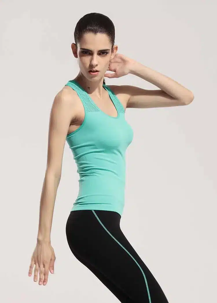 Womens Yoga Shirt Yoga Tank Tops Hollow Back Top Gym Jogging Vest Female Running Top Woman Fitness Sport Top Sexy Yoga Clothing 18