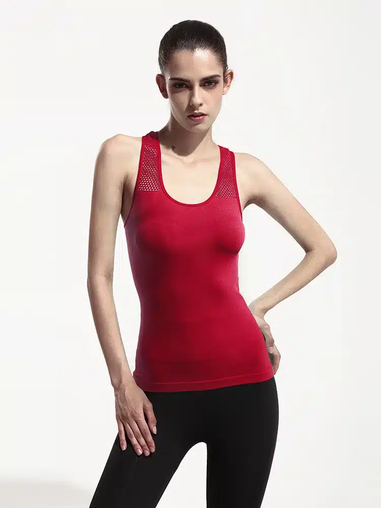 Womens Yoga Shirt Yoga Tank Tops Hollow Back Top Gym Jogging Vest Female Running Top Woman Fitness Sport Top Sexy Yoga Clothing 22