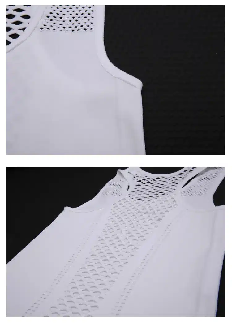 Womens Yoga Shirt Yoga Tank Tops Hollow Back Top Gym Jogging Vest Female Running Top Woman Fitness Sport Top Sexy Yoga Clothing 26
