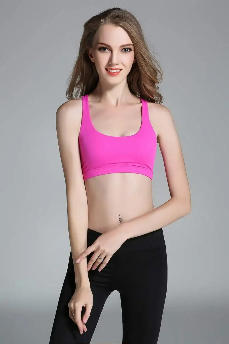 Sexy Sport Shirt Women Yoga Top Sports Bra for Running Gym Shirt Women Tank Tops Fitness Push Up Bras Sportswear Yoga Clothing 9