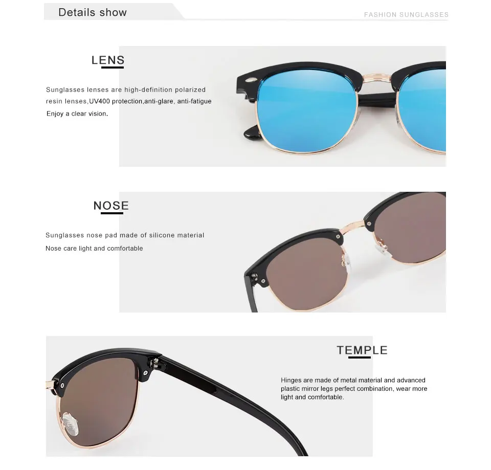 KINGSEVEN Polarized Sunglasses Women Retro Metal Frame Sun Glasses Famous Lady Brand Designer Oculos masculino lentes de sol 23