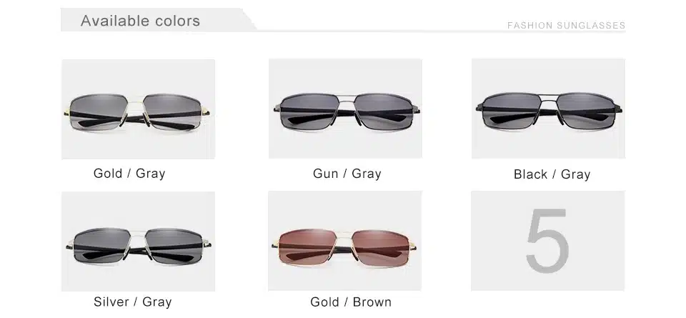 KINGSEVEN Brand Design Sunglasses Men Driving Square Frame Sun Glasses Male Classic Unisex Goggles Eyewear Gafas 18