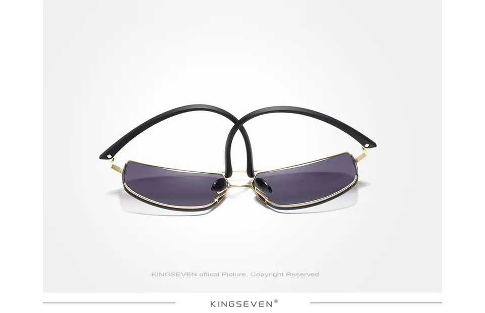 KINGSEVEN Brand Design Sunglasses Men Driving Square Frame Sun Glasses Male Classic Unisex Goggles Eyewear Gafas 21