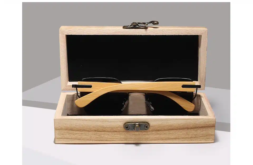 KINGSEVEN Handmade Wood Sunglasses Men Bamboo Sunglass Women Brand Design Original Wood Glasses Oculos de sol masculino 2