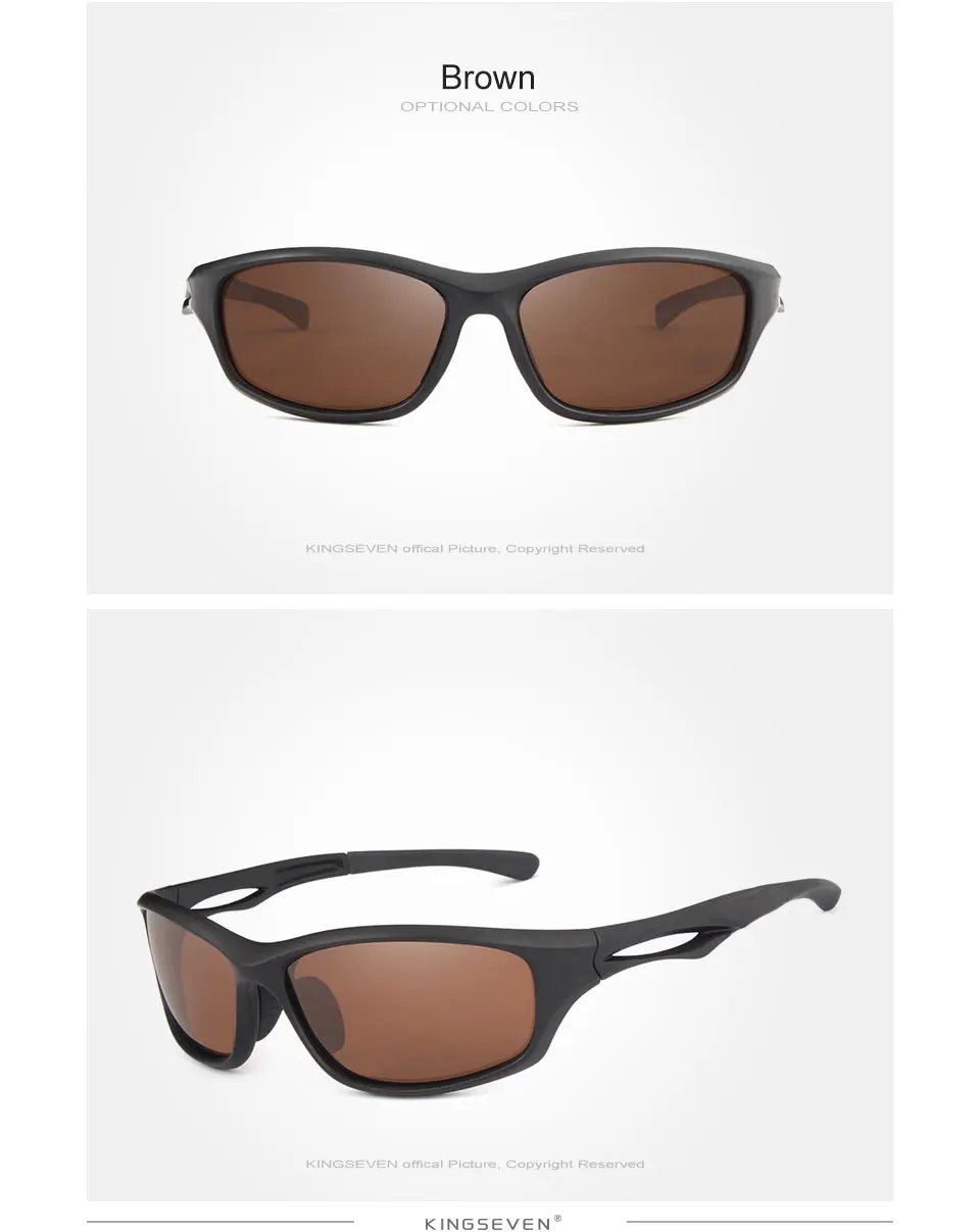 KINGSEVEN Men Driving Sunglasses Polarized Sunglasses Driving Night Vision Goggles Sun Glasess Brand Designer Oculos De Sol 20