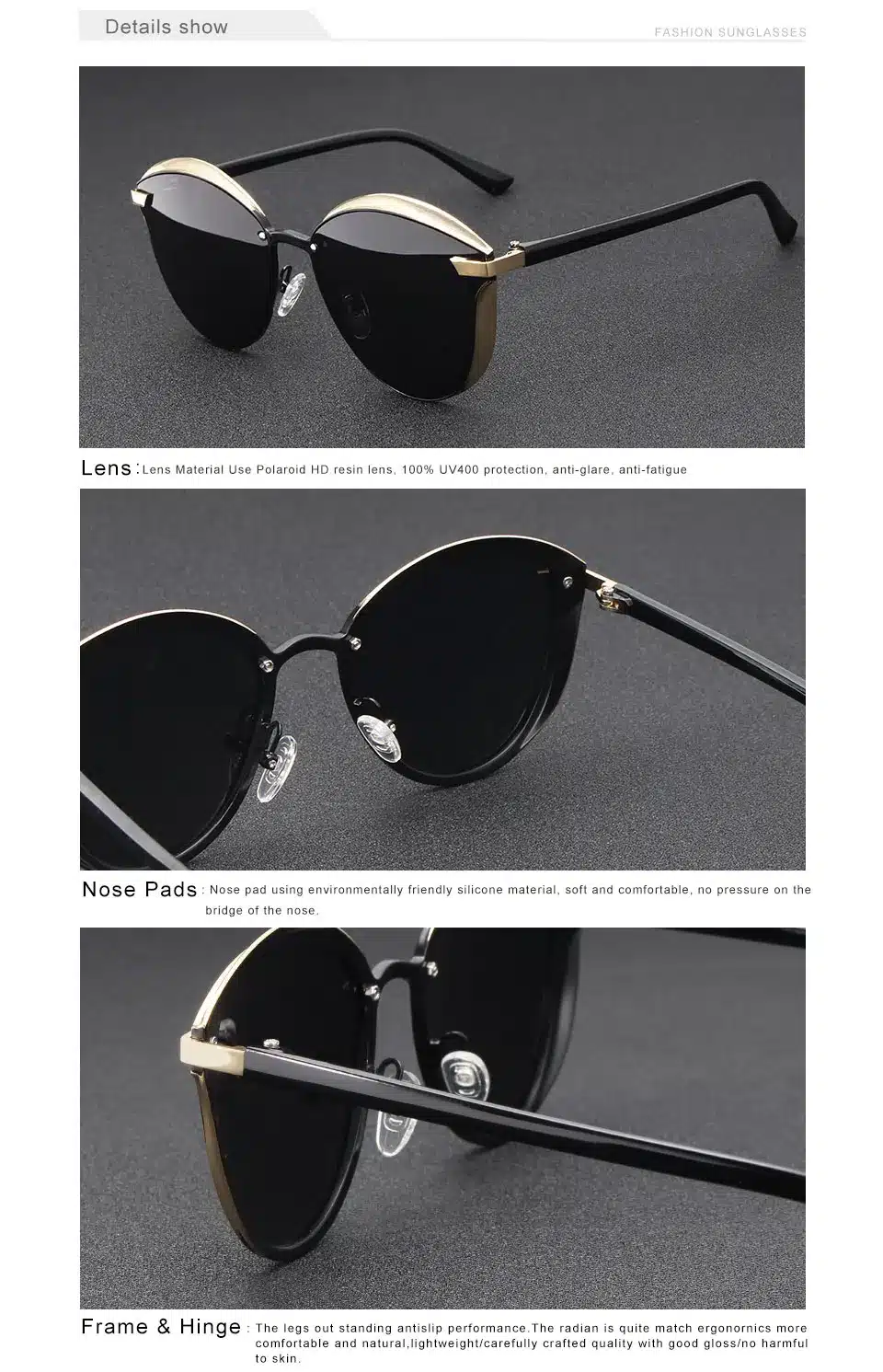 KINGSEVEN Fashion Female Polarized Sunglasses Women Cat Eye Glases Ladies Sun Glasses Mirror Original Accessories oculos de sol 22