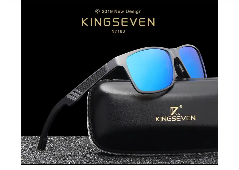 KINGSEVEN 2019 Original Polarized Sunglasses Brand Aluminum Magnesium Mirror Men Sport Driving Glasses Goggles Oculos De Sol 12