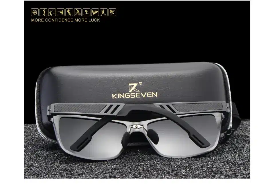 KINGSEVEN 2019 Original Polarized Sunglasses Brand Aluminum Magnesium Mirror Men Sport Driving Glasses Goggles Oculos De Sol 13
