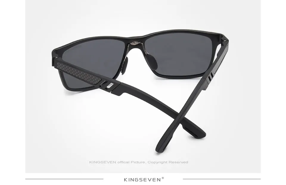 KINGSEVEN 2019 Original Polarized Sunglasses Brand Aluminum Magnesium Mirror Men Sport Driving Glasses Goggles Oculos De Sol 17