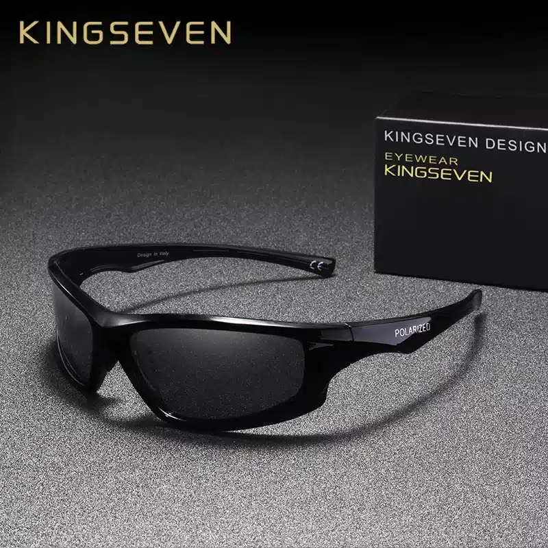 KINGSEVEN 2019 Brand Design Polarized Sunglasses Men Driving Shades Male Sun Glasses For Men Mirror Goggle UV400 Oculos 13