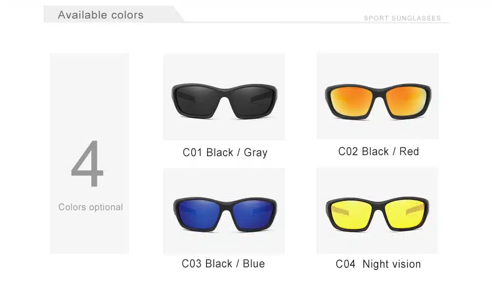 KINGSEVEN Brand 2019 Men's Polarized Sunglasses TR90 Frame Night Vision Mirror Eyewear Sun glasses Men Goggle lunette de soleil 16