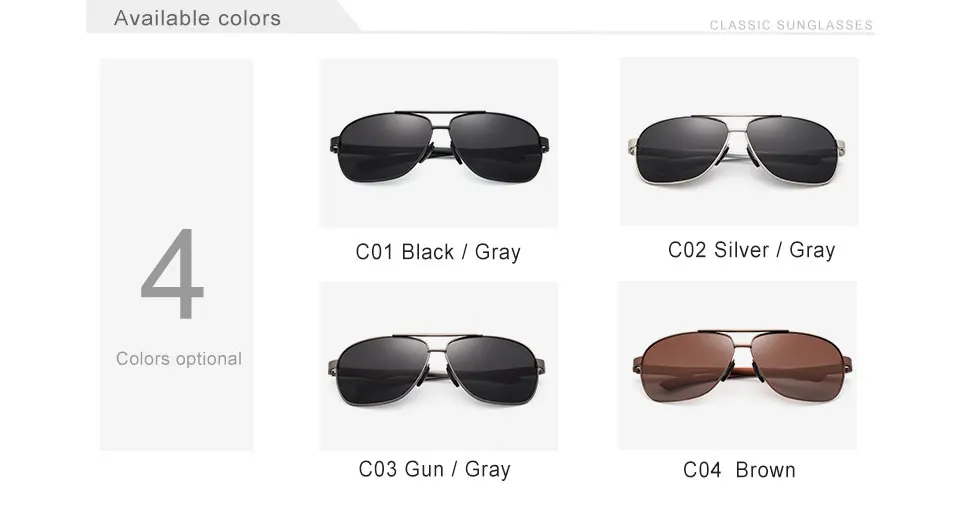 KINGSEVEN New Aluminum Brand New Polarized Sunglasses Men Fashion Sun Glasses Travel Driving Male Eyewear Oculos N7188 15
