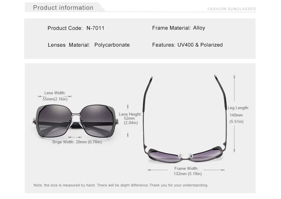 KINGSEVEN Brand Design Luxury Polarized Sunglasses Women Ladies Gradient Butterfly Sun Glasses Female Vintage oversized Eyewear 15