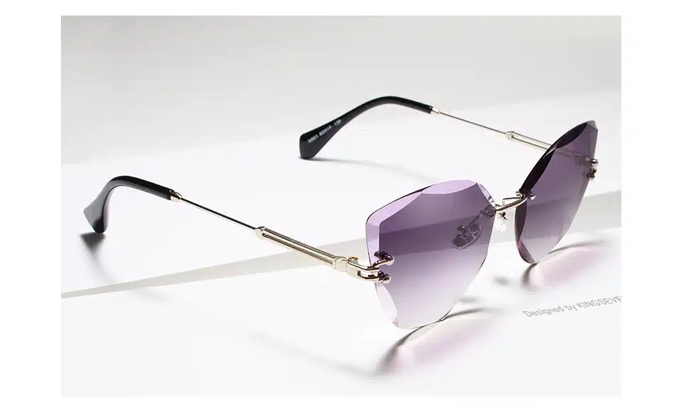 KINGSEVEN DESIGN Fashion Lady Sun glasses 2019 Rimless Women Sunglasses Vintage Alloy Frame Classic Brand Designer Shades Oculo 18