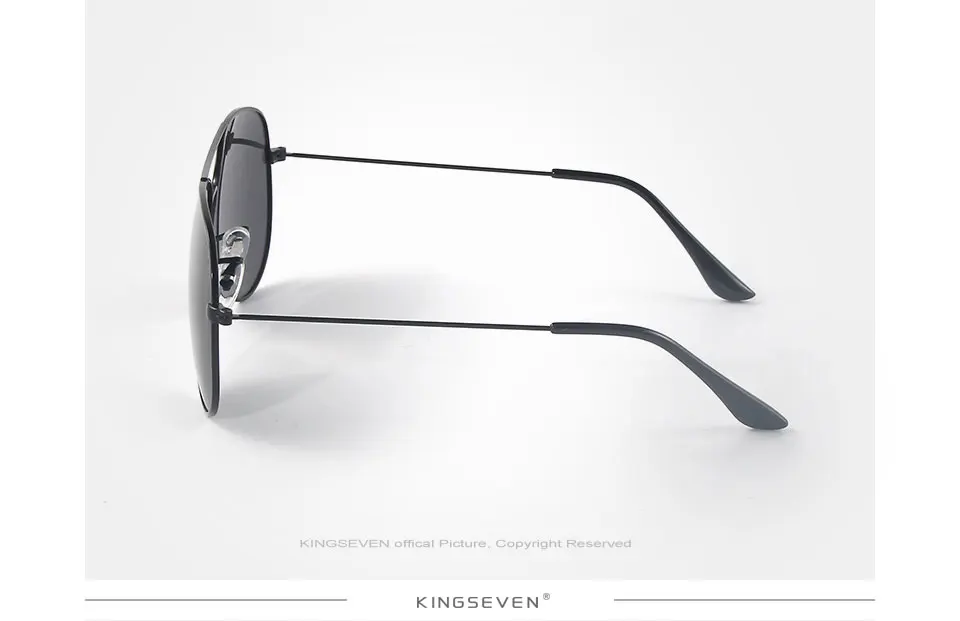 58mm Retro Classic Sunglasses Polarized Women KINGSEVEN Brand Female Sun glasses For Women 2019 Fashion Oculos Designer Shades 6