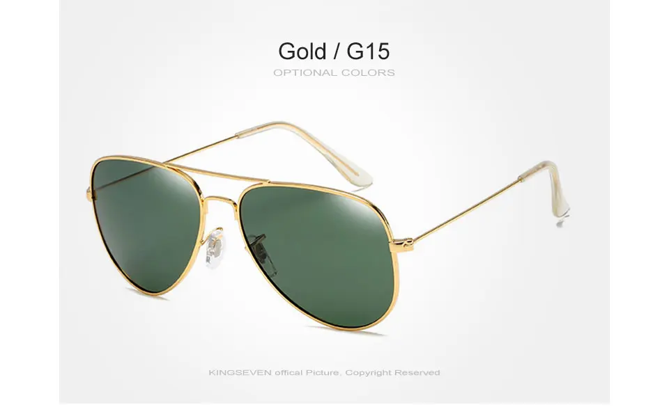 58mm Retro Classic Sunglasses Polarized Women KINGSEVEN Brand Female Sun glasses For Women 2019 Fashion Oculos Designer Shades 8
