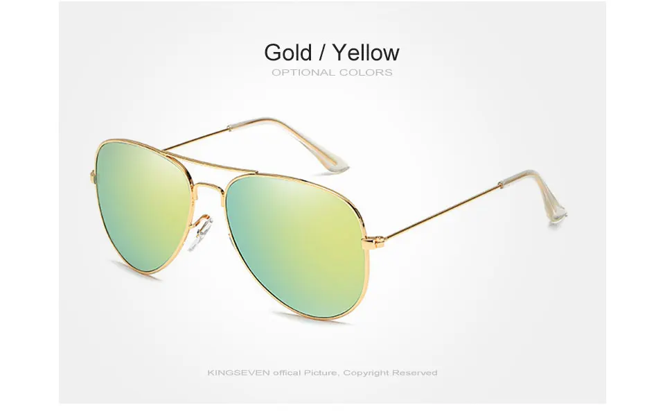 58mm Retro Classic Sunglasses Polarized Women KINGSEVEN Brand Female Sun glasses For Women 2019 Fashion Oculos Designer Shades 9