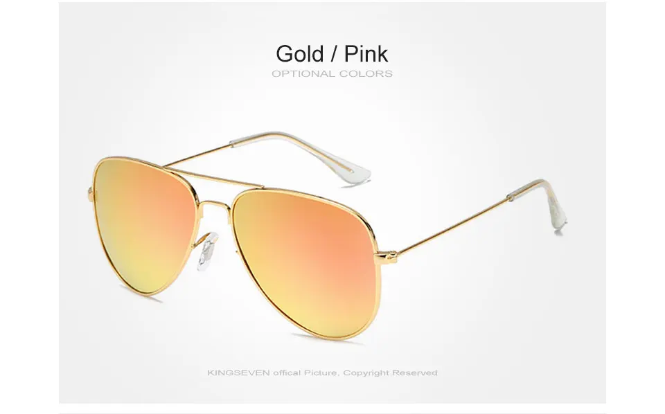 58mm Retro Classic Sunglasses Polarized Women KINGSEVEN Brand Female Sun glasses For Women 2019 Fashion Oculos Designer Shades 12