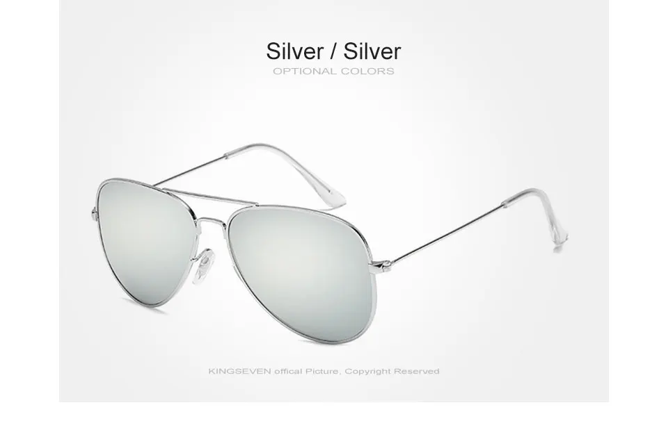 58mm Retro Classic Sunglasses Polarized Women KINGSEVEN Brand Female Sun glasses For Women 2019 Fashion Oculos Designer Shades 13