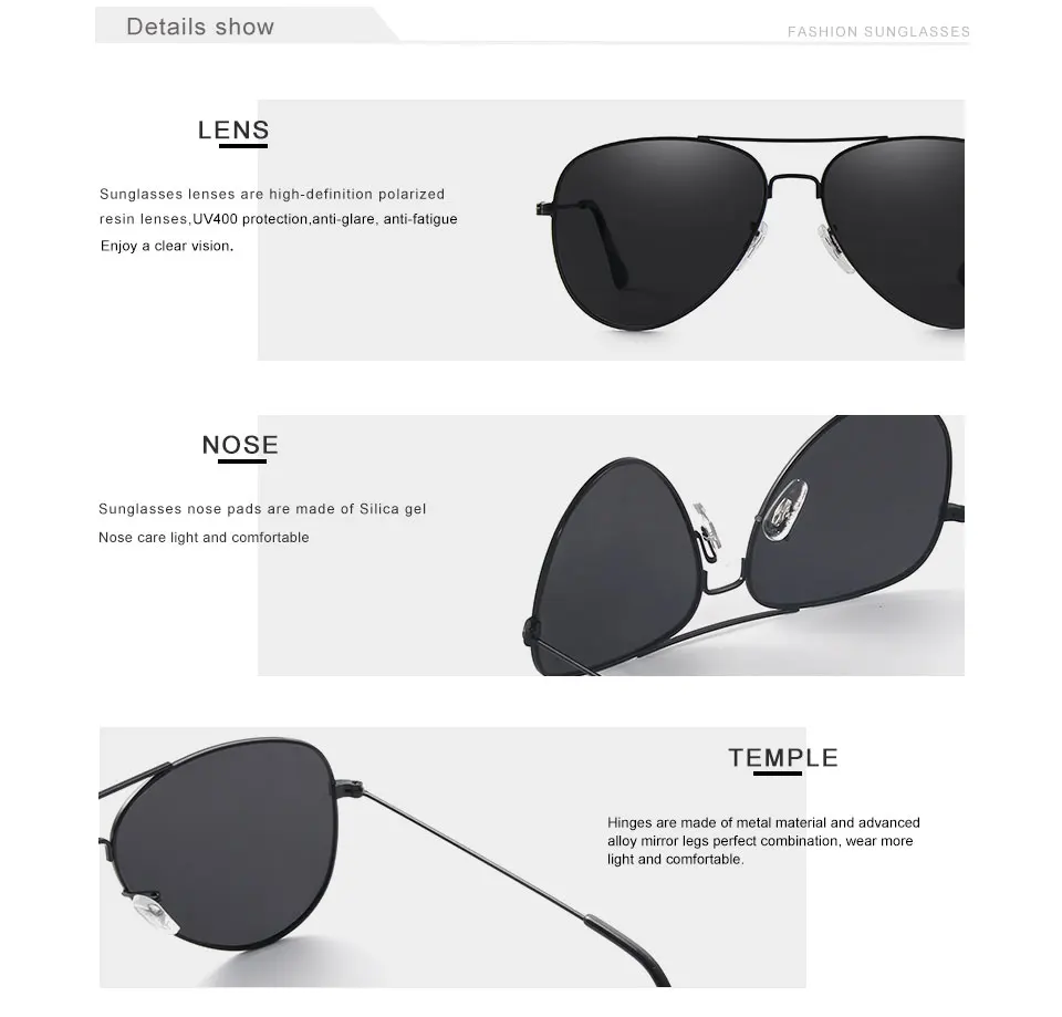 58mm Retro Classic Sunglasses Polarized Women KINGSEVEN Brand Female Sun glasses For Women 2019 Fashion Oculos Designer Shades 14