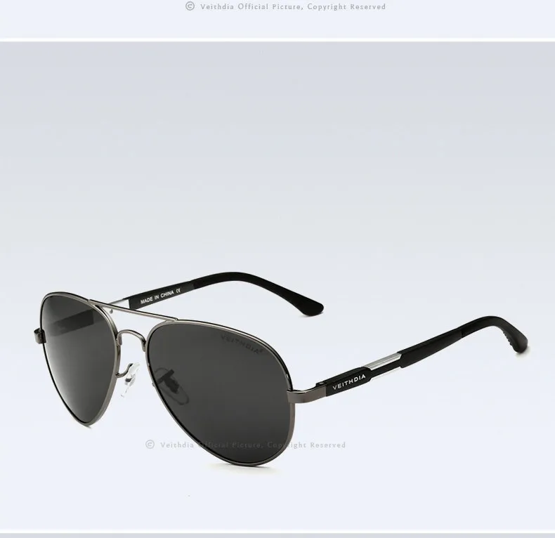 VEITHDIA Aluminum Magnesium Men's Sunglasses Polarized Sun Glasses Male Classic Eyewears Accessories Men Oculos de grau 6695 29