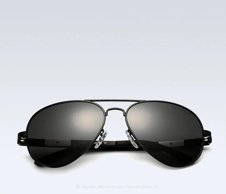 VEITHDIA Aluminum Magnesium Men's Sunglasses Polarized Sun Glasses Male Classic Eyewears Accessories Men Oculos de grau 6695 34