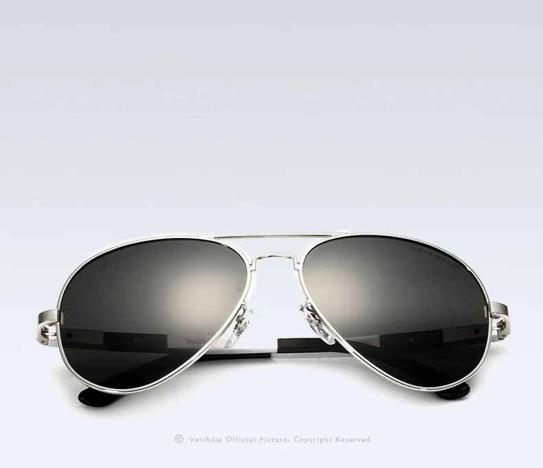 VEITHDIA Aluminum Magnesium Men's Sunglasses Polarized Sun Glasses Male Classic Eyewears Accessories Men Oculos de grau 6695 36