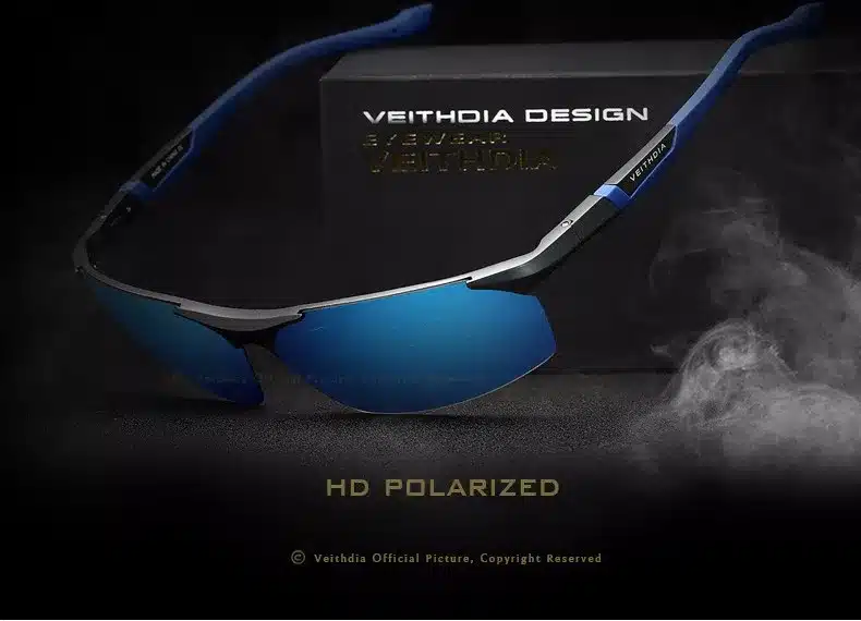VEITHDIA Polarized Sunglasses Men New Arrival Brand Designer Sun Glasses With Original Box gafas oculos de sol masculino 6589 11