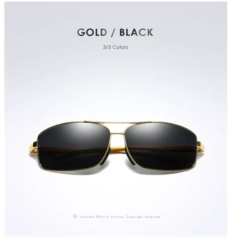 VEITHDIA Brand Designer Sunglasses Men HD Polarized Lens Male Sun Glasses Eyewear Accessories gafas oculos de sol masculino 2458 19