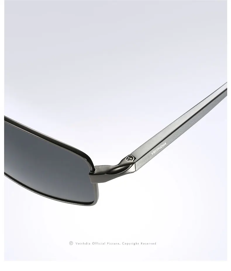 VEITHDIA Brand Designer Sunglasses Men HD Polarized Lens Male Sun Glasses Eyewear Accessories gafas oculos de sol masculino 2458 23