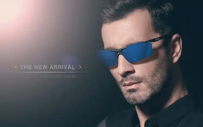 VEITHDIA Aluminum Magnesium Sport Sunglasses Polarized Men Coating Mirror Driving Sun Glasses oculos Male Eyewear Accessories 2