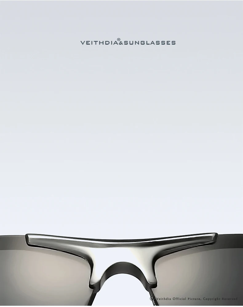 VEITHDIA Aluminum Magnesium Sport Sunglasses Polarized Men Coating Mirror Driving Sun Glasses oculos Male Eyewear Accessories 20