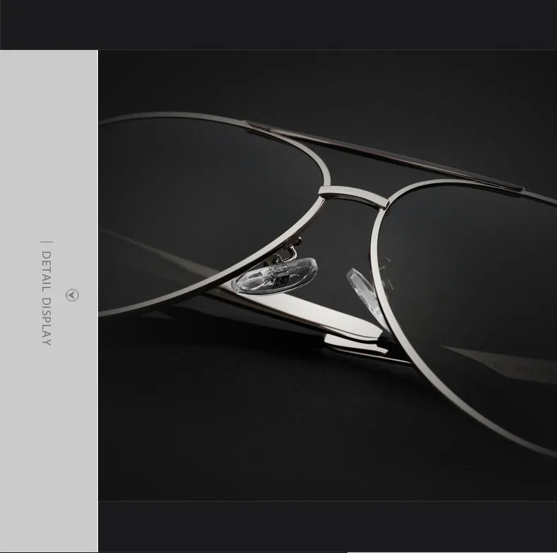 VEITHDIA Brand Designer Polarizerd Sunglasses Men Glass Mirror Green Lense Vintage Sun Glasses Eyewear Accessories Oculos 3152 21
