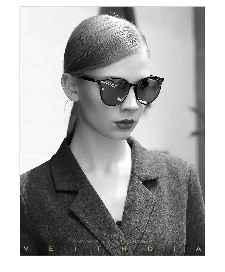 VEITHDIA Brand Photochromic Womens Sunglasses Polarized Mirror Lens Vintage Day Night Dual Sun Glasses Female For Women V8520 16
