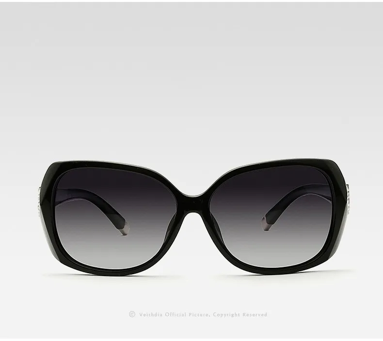 VEITHDIA Women Fashion Big Oversize Sunglasses Polarized Sun Glasses Ladies Vintage oculos de sol feminino For Women VT7011 13