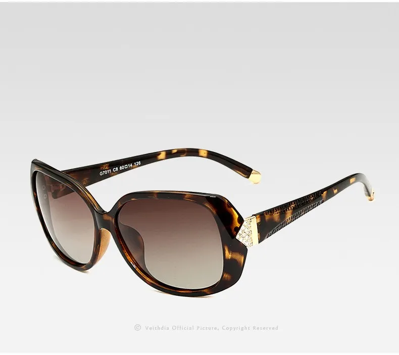 VEITHDIA Women Fashion Big Oversize Sunglasses Polarized Sun Glasses Ladies Vintage oculos de sol feminino For Women VT7011 16
