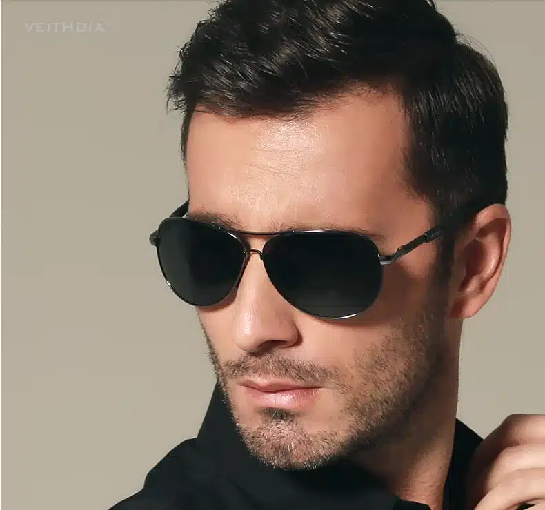VEITHDIA New Polarized Mens Sunglasses Brand Designer Sunglass Eyewear Accessories Sun Glasses gafas oculos de sol For Men 3088 23