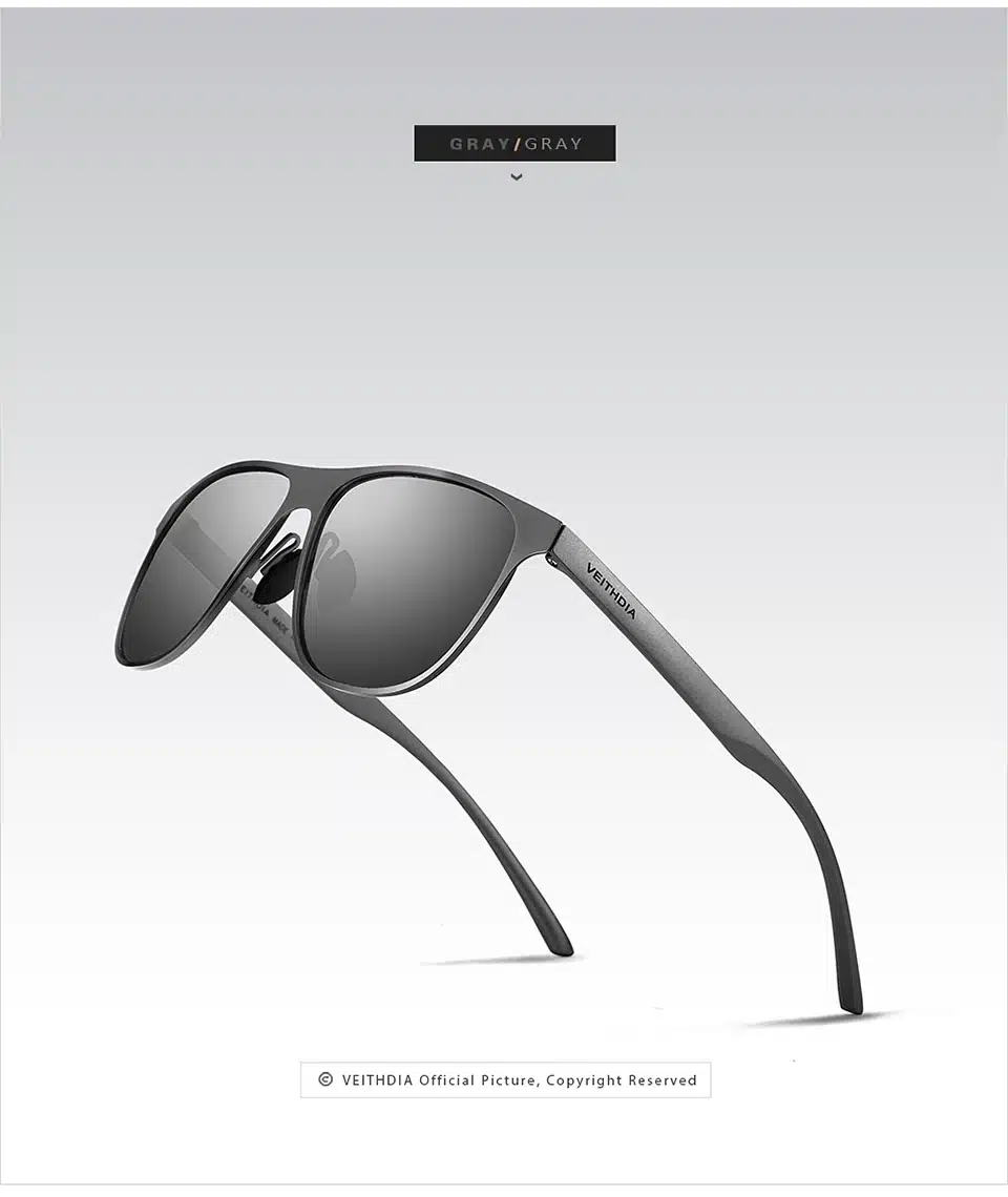 New VEITHDIA Brand Unisex Stainless Steel Sunglasses Polarized Eyewear Accessories Male Sun Glasses For Men/Women gafas VT3920 22
