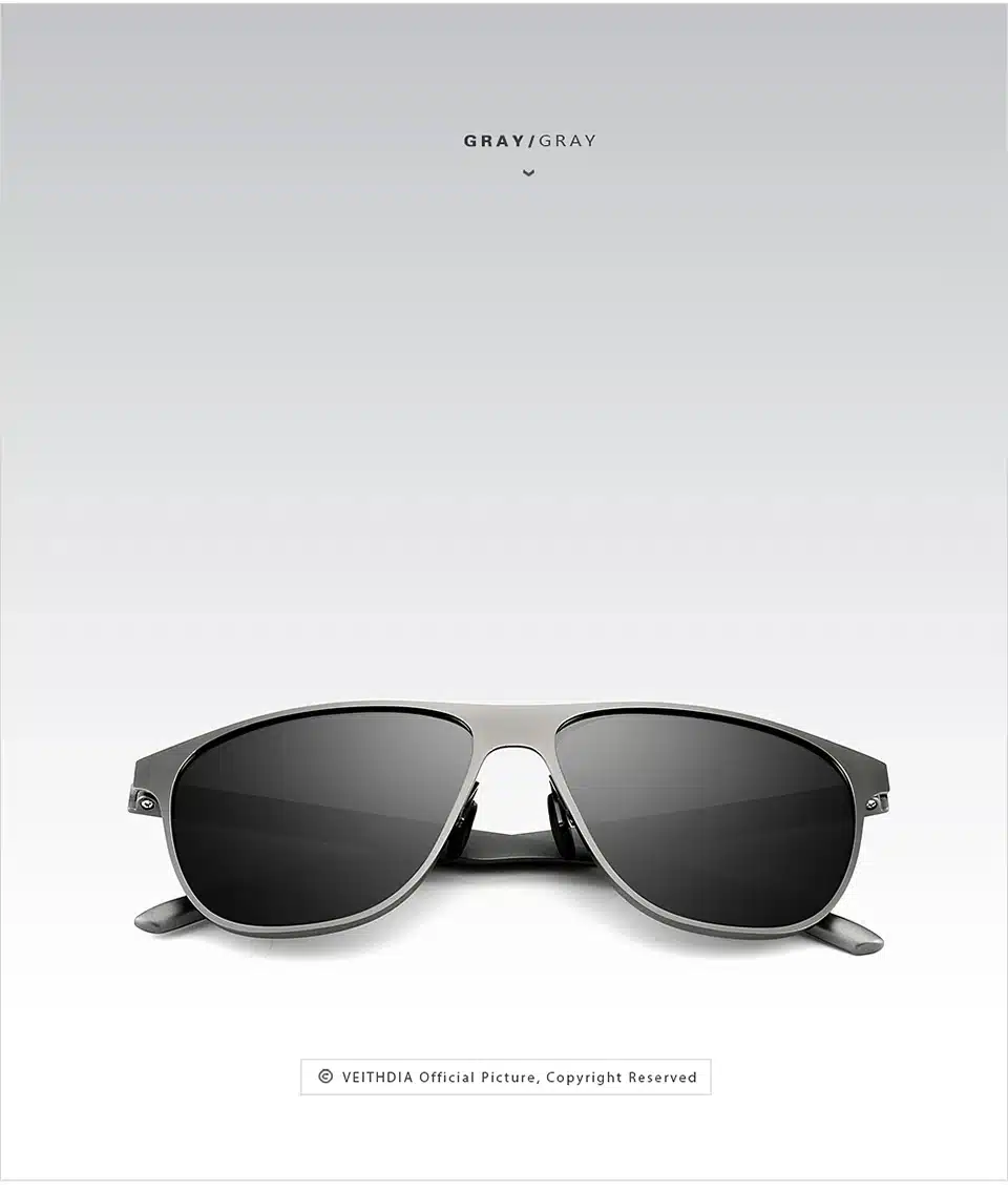 New VEITHDIA Brand Unisex Stainless Steel Sunglasses Polarized Eyewear Accessories Male Sun Glasses For Men/Women gafas VT3920 24
