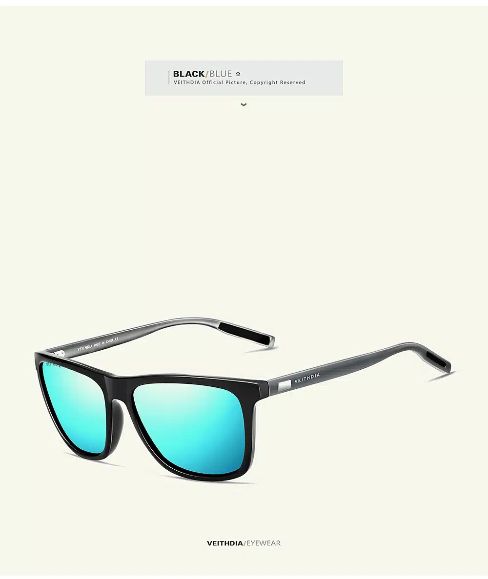 New VEITHDIA Polarized Lens Brand Designer Sunglasses Men Women Vintage Sun Glasses Eyewear gafas oculos de sol masculino 6108 23