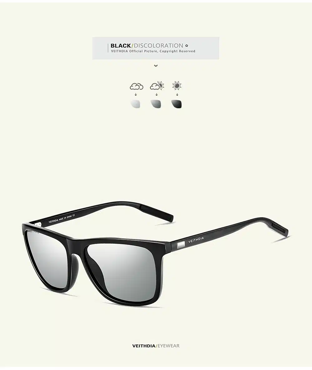 New VEITHDIA Polarized Lens Brand Designer Sunglasses Men Women Vintage Sun Glasses Eyewear gafas oculos de sol masculino 6108 26
