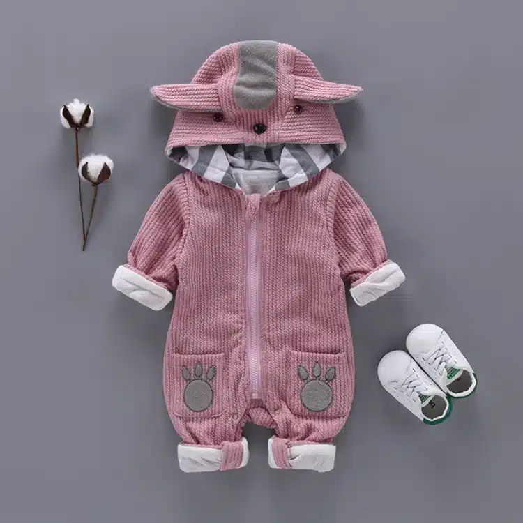 Newbrown Autumn & Winter Newborn Infant Baby Clothes Jumper Boys Romper Hooded Jumpsuit Outfits Baby Bebe Menino Macacao 13